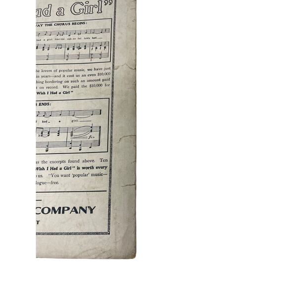 1908 Are You Sincere Sheet Music A Bryan A Gumble Adele Ritchie Vaudeville - Picture 10 of 10